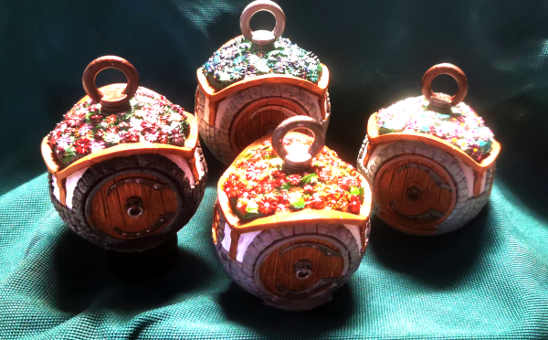 Hobbithaus Kugel zum Aufhängen